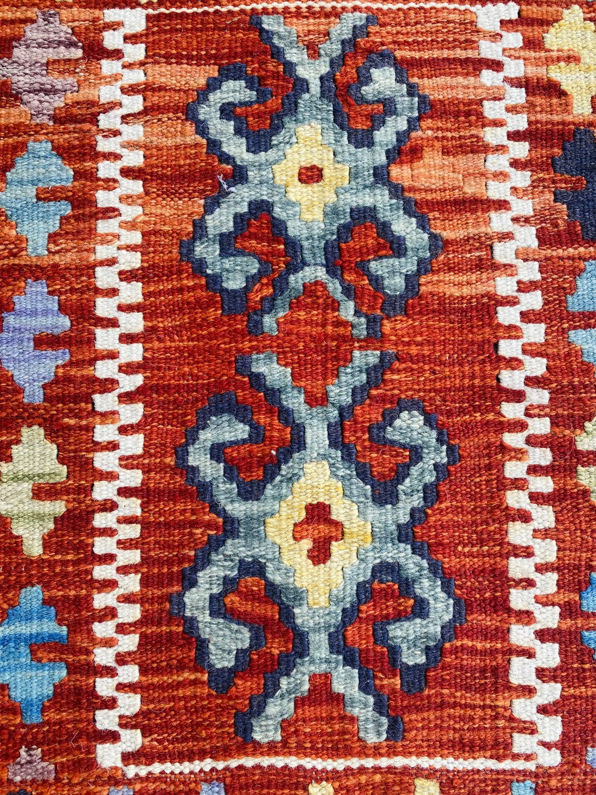 Handmade Afghan Chobi Kilim Rug 85 CM x 60 CM ( SS # 22 )