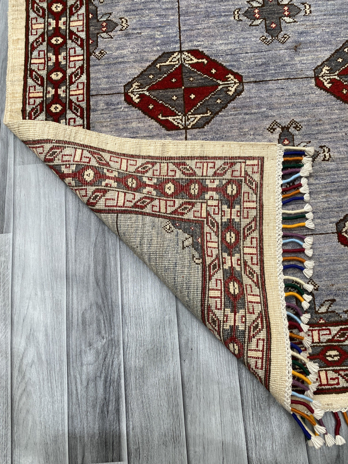 Hand Knotted Chobi Wool Rug | 196 CM x 148 CM SK#352