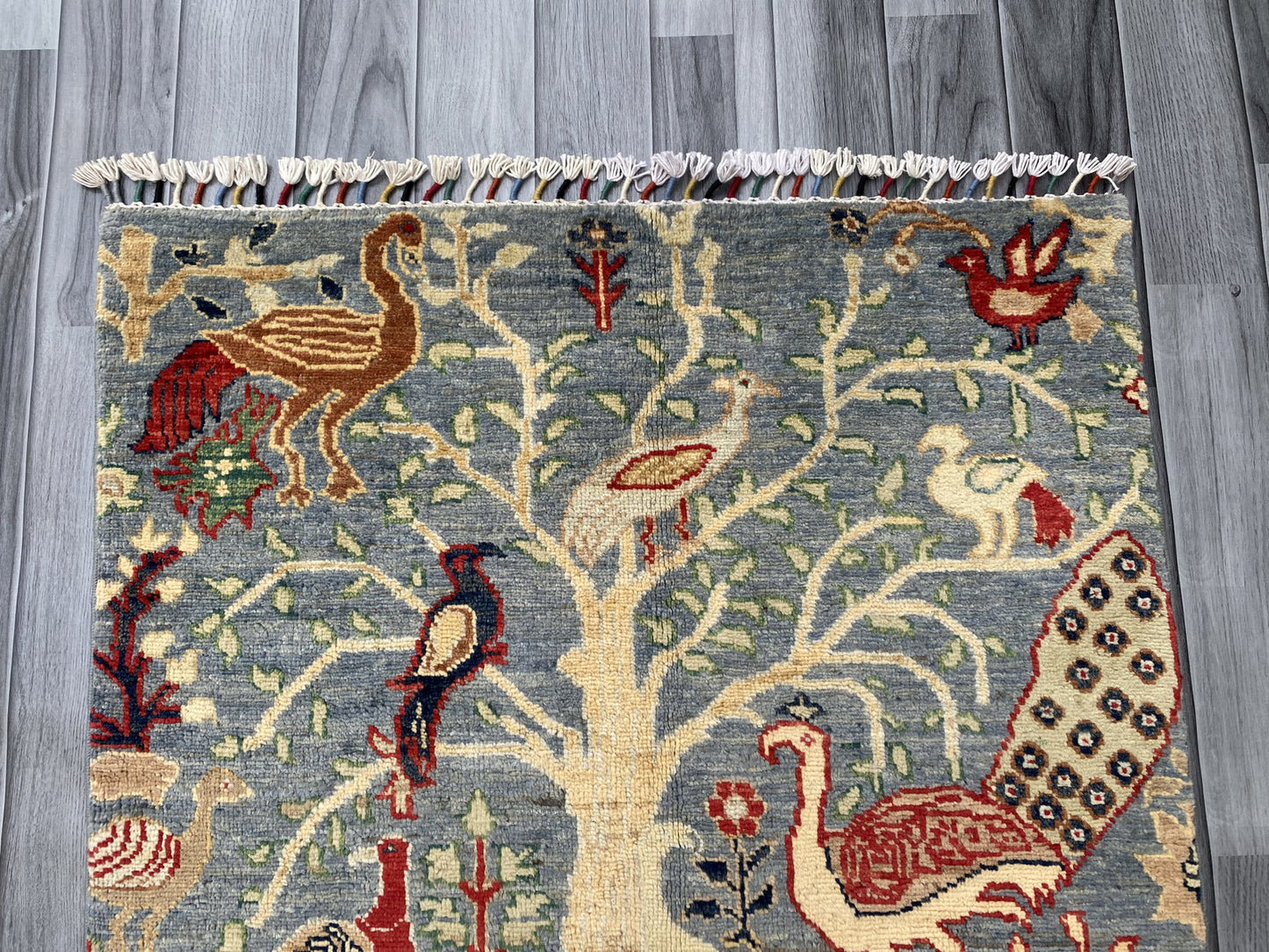 Hand knotted Chobi Pictorial Rug | 127 CM x 81 CM SK#356