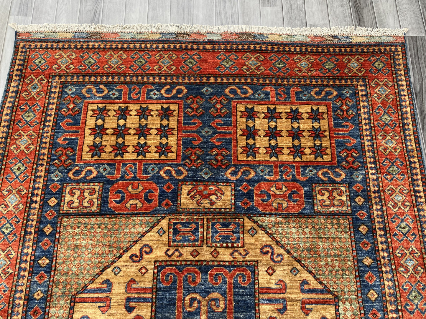 Hand Knotted Chobi Wool Rug | 243 CM x 165 CM SK#357