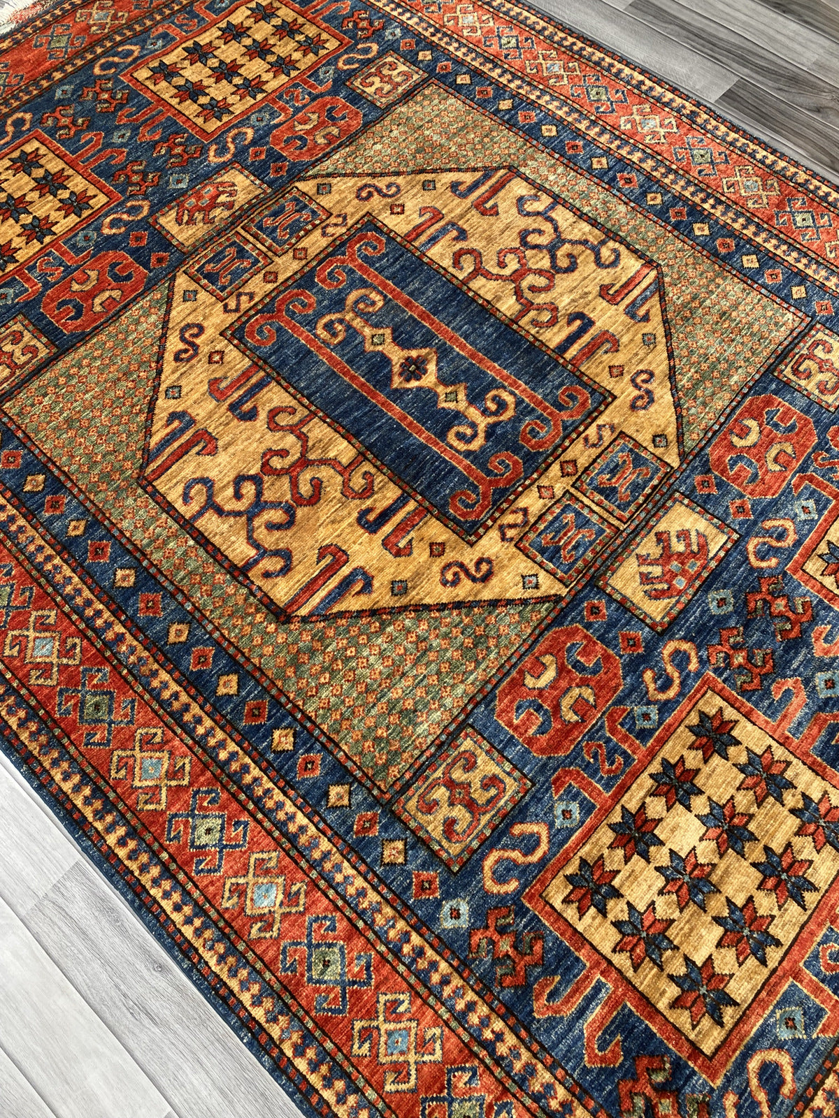 Hand Knotted Chobi Wool Rug | 243 CM x 165 CM SK#357