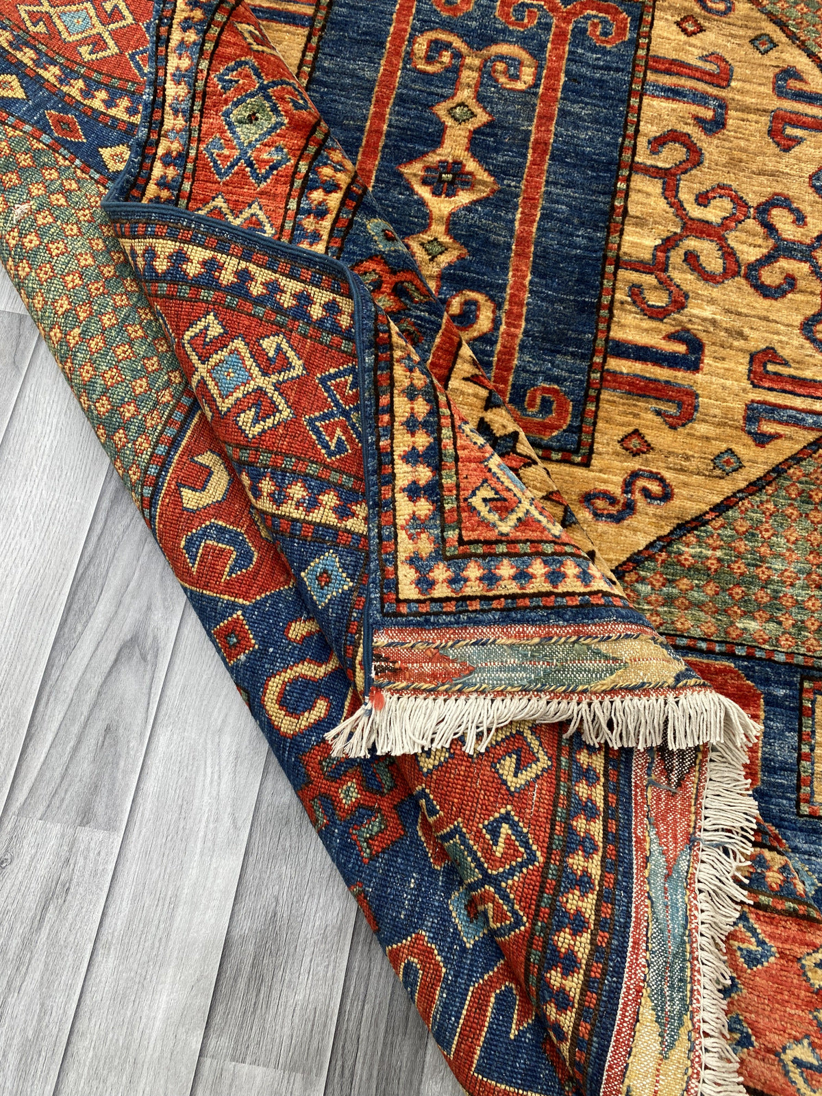 Hand Knotted Chobi Wool Rug | 243 CM x 165 CM SK#357