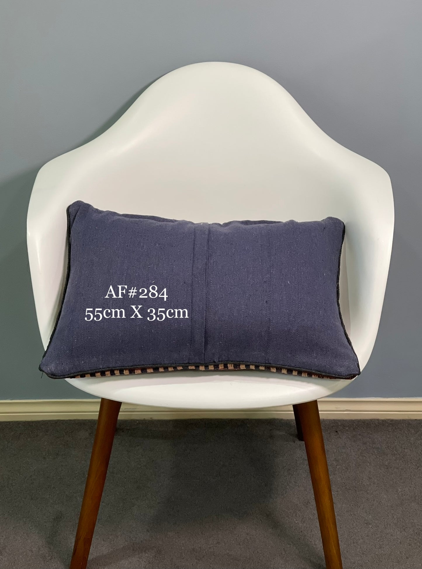 Afghan Kilim Cushion Cover ( 50CM X 35 CM ) AF # 284