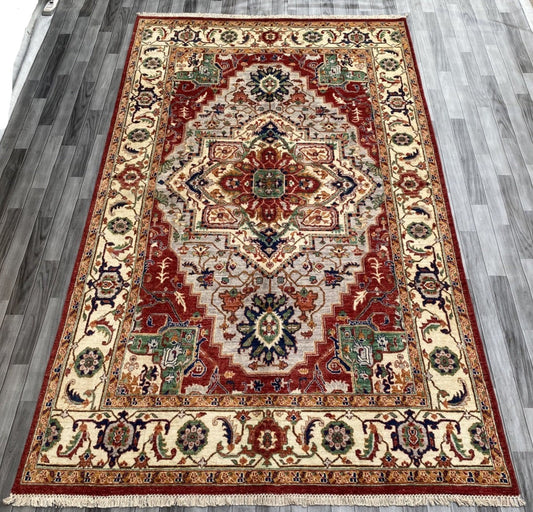 Hand Knotted Chobi Wool Rug | 340 CM x 208 CM SK#365