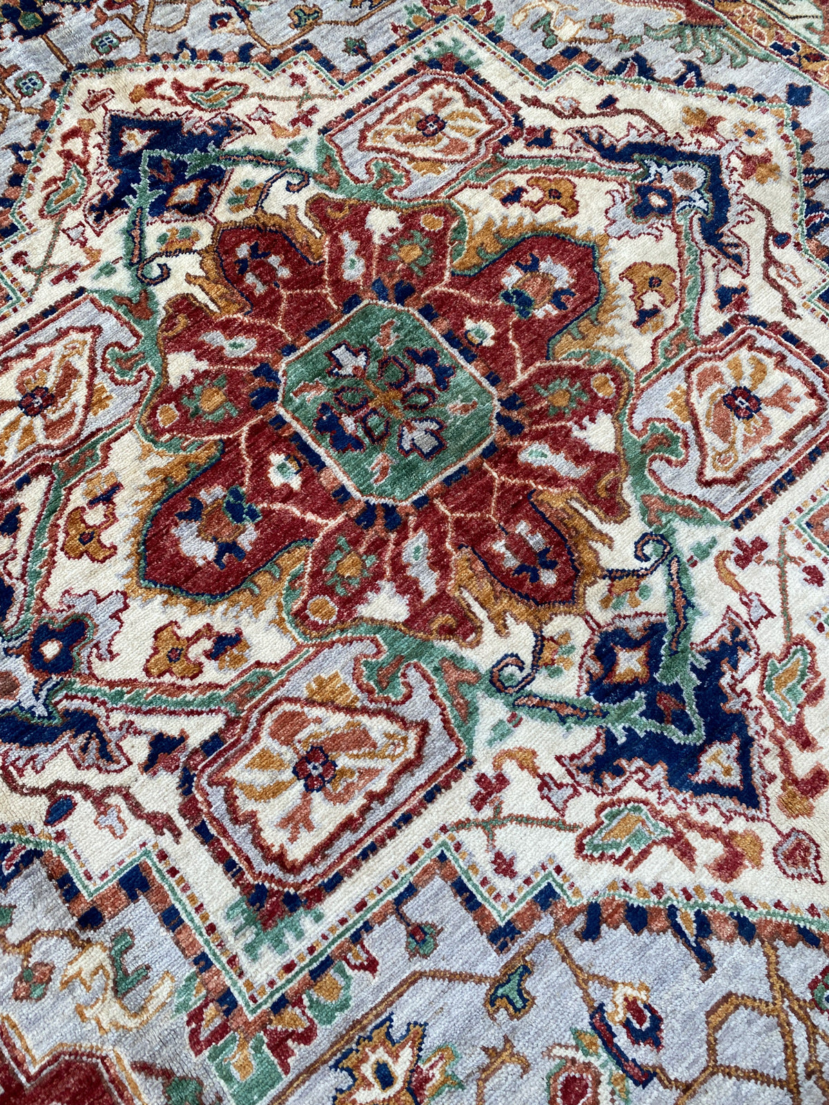 Hand Knotted Chobi Wool Rug | 340 CM x 208 CM SK#365
