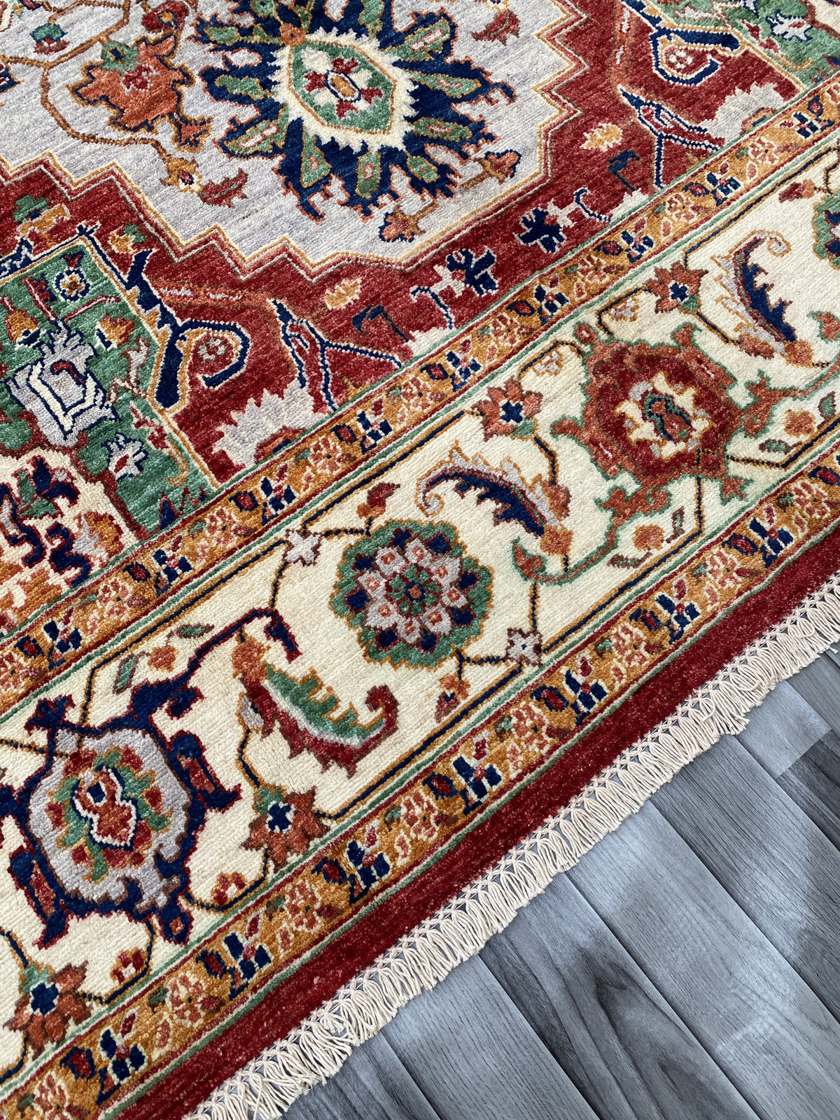 Hand Knotted Chobi Wool Rug | 340 CM x 208 CM SK#365