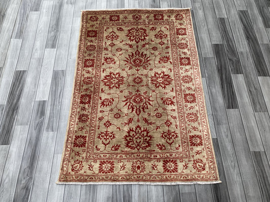 Hand Knotted Chobi Wool Rug | 147 CM x 100 CM SK#378