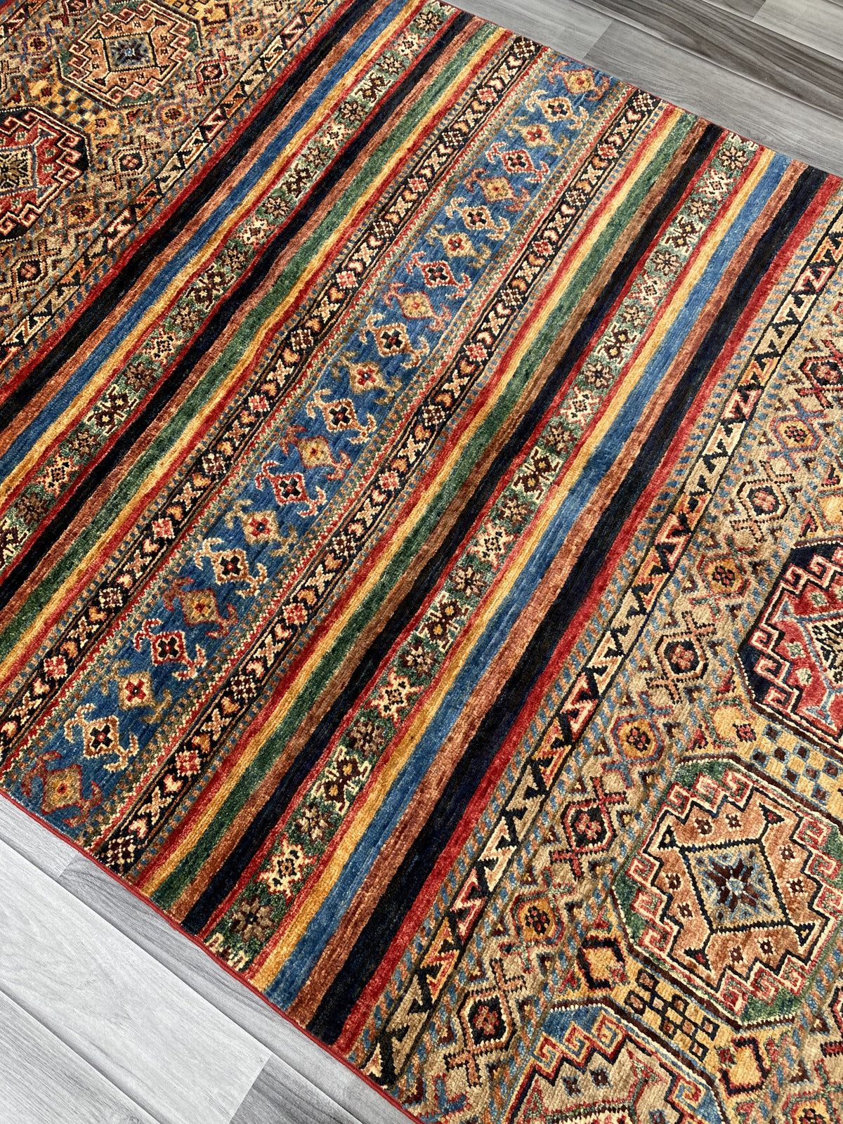 Hand Knotted Chobi Wool Rug | 179 CM x 115 CM SK#381