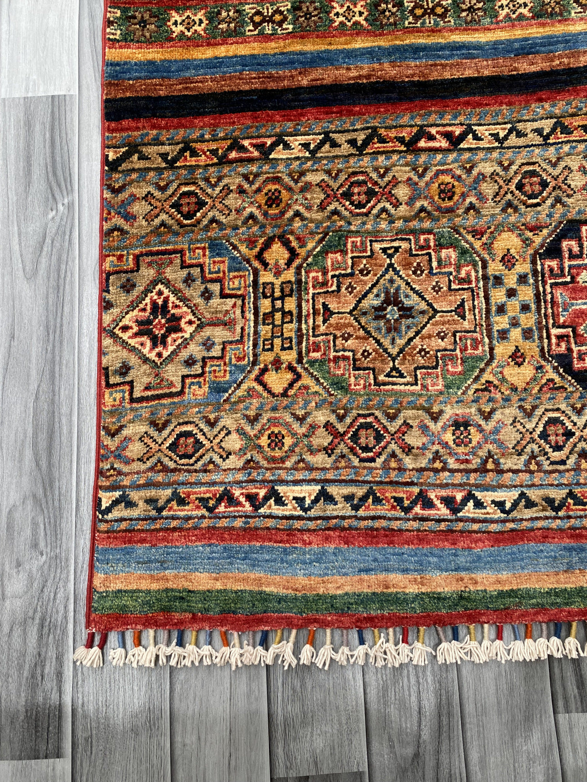 Hand Knotted Chobi Wool Rug | 179 CM x 115 CM SK#381