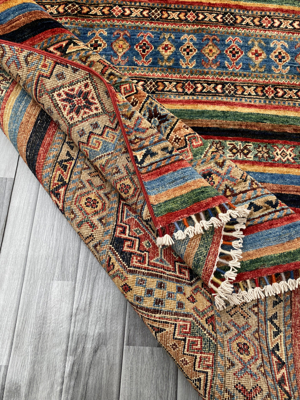 Hand Knotted Chobi Wool Rug | 179 CM x 115 CM SK#381