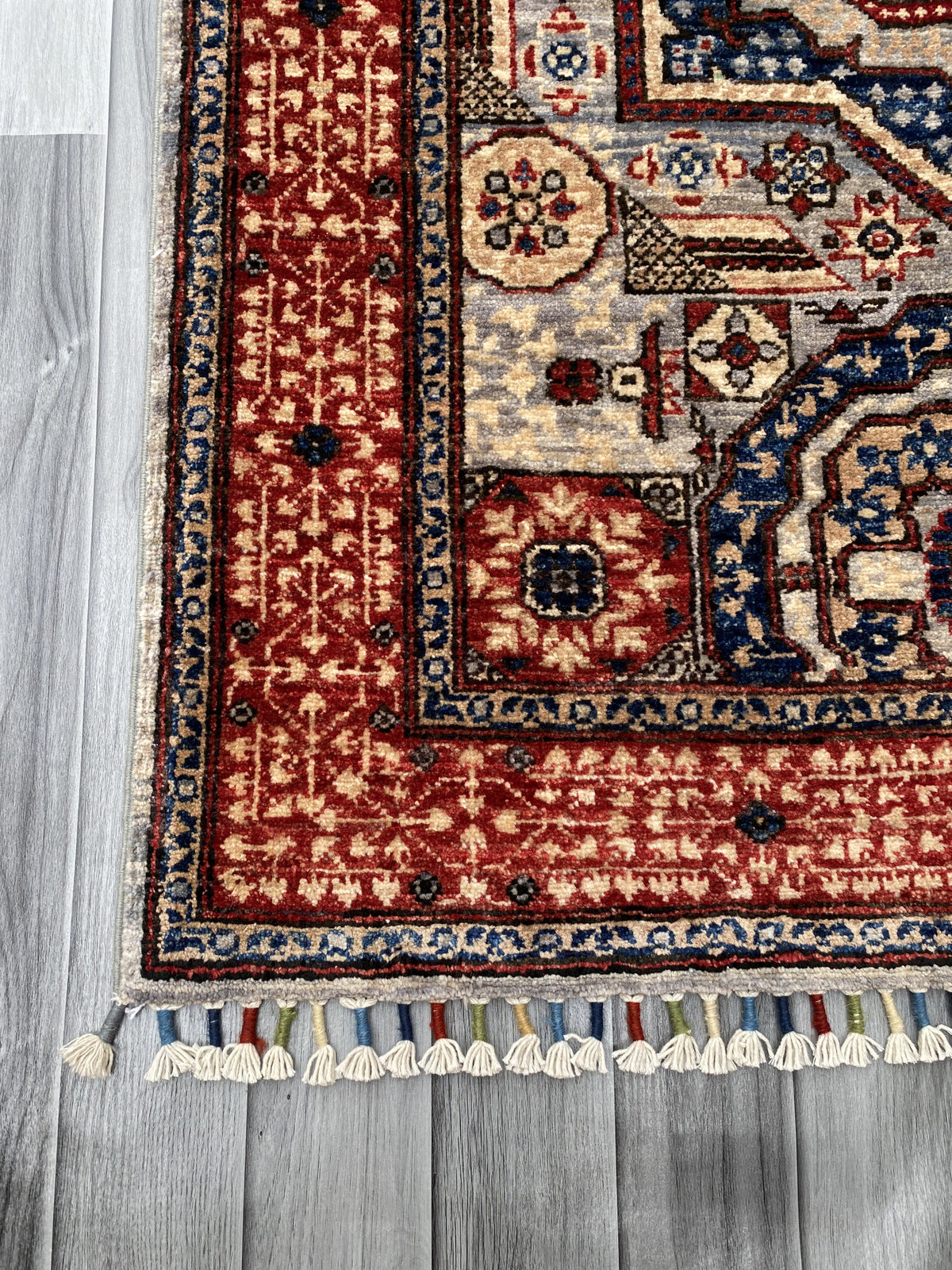 Hand Knotted Chobi Wool Rug | 148 CM x 101 CM SK#382