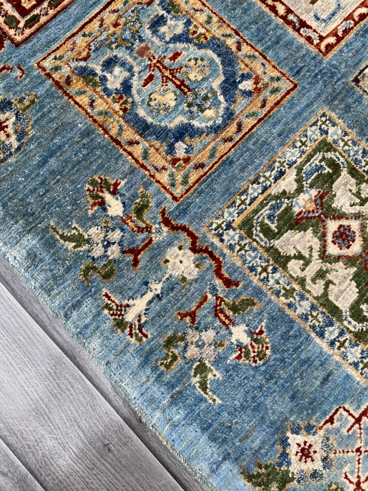 Hand Knotted Chobi Wool Rug | 114 CM x 79 CM SK#384