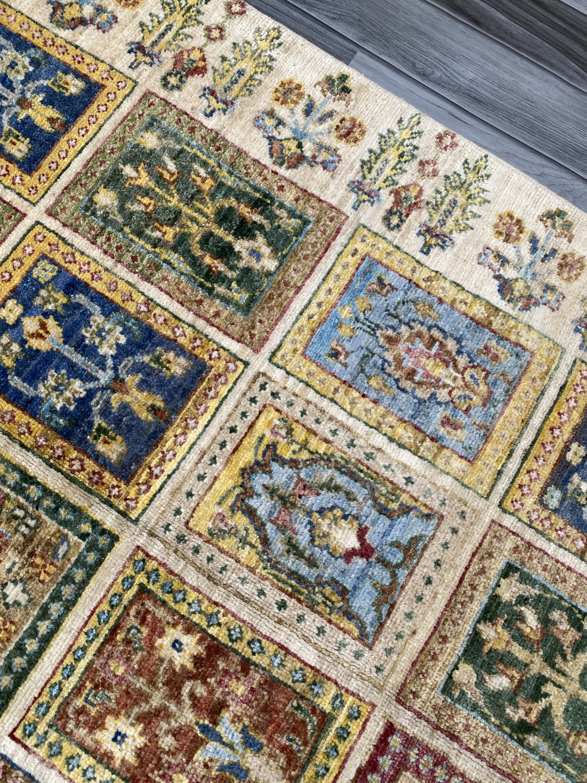 Hand Knotted Chobi Wool Rug | 148 CM x 103 CM SK#385