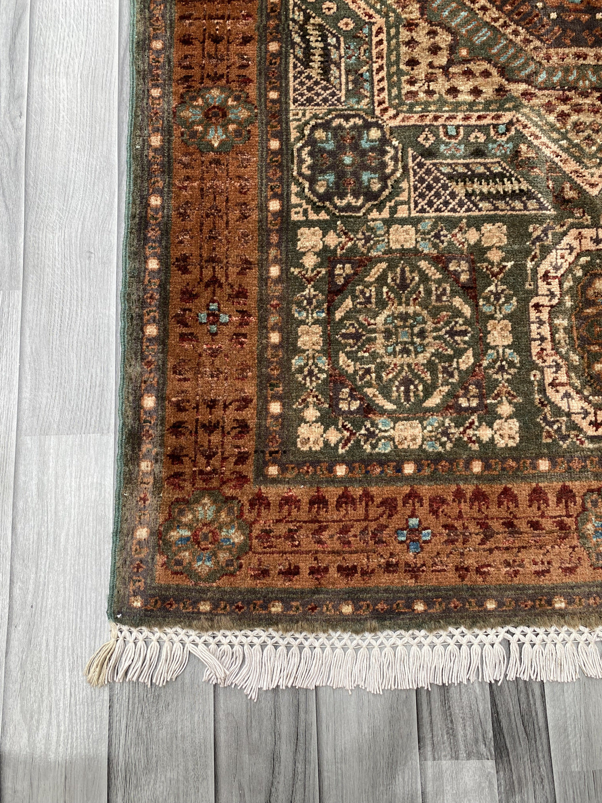 Hand Knotted Chobi Wool Rug | 145 CM x 100 CM SK#387