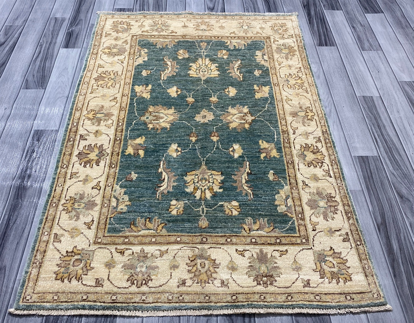 Handmade Fine Quality Chobi Wool Rug ( 140 CM x 100 CM ) SS#62