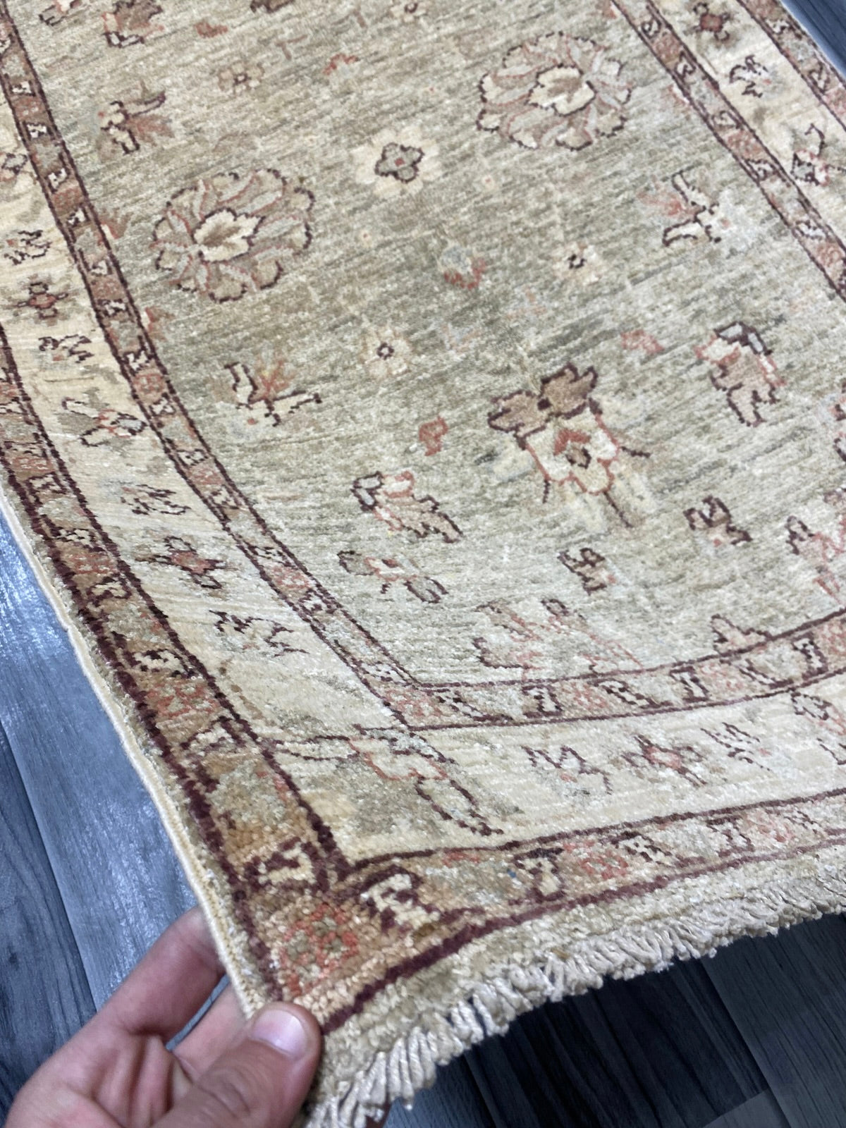 Handmade Fine Quality Chobi Wool Rug  ( 125 CM x 80 CM ) SS# 65