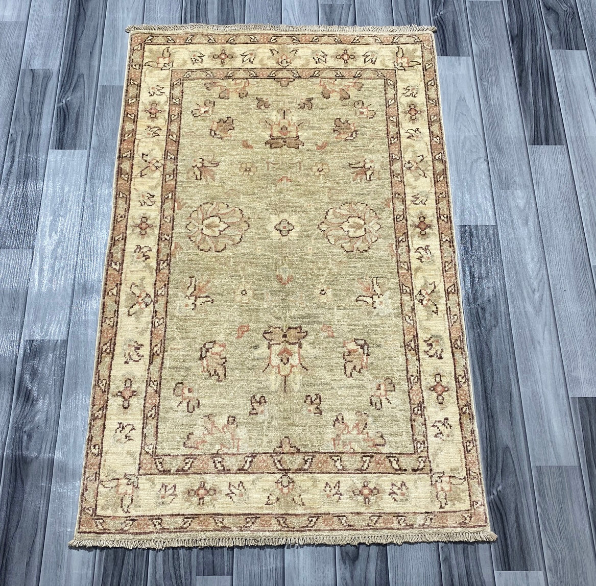 Handmade Fine Quality Chobi Wool Rug  ( 125 CM x 80 CM ) SS# 65