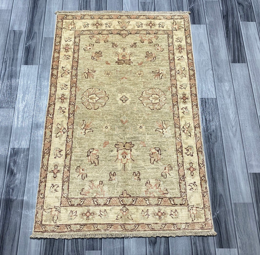 Handmade Fine Quality Chobi Wool Rug  ( 125 CM x 80 CM ) SS# 65