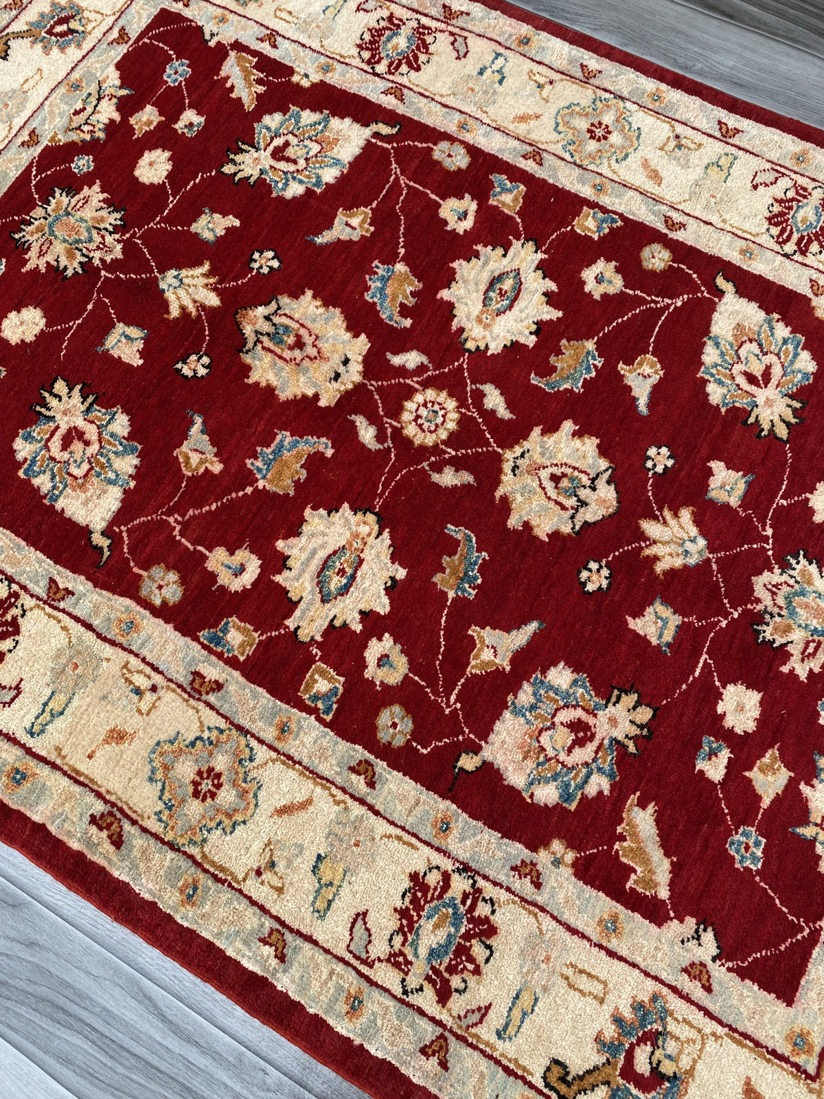 Hand Knotted Chobi Wool Rug | 149 CM x 105 CM SK#389