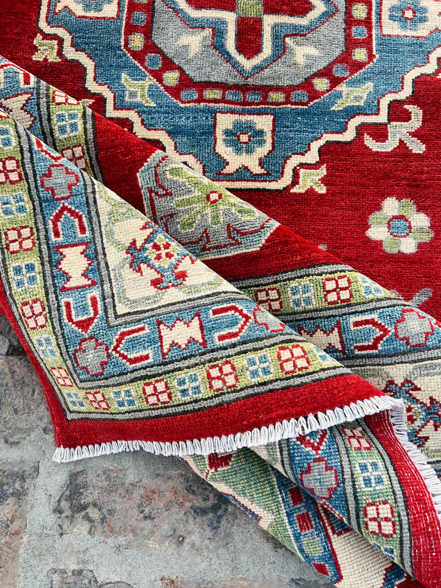 Handmade Traditional Kazak Rug 301 cm x 203 cm KSB#12128