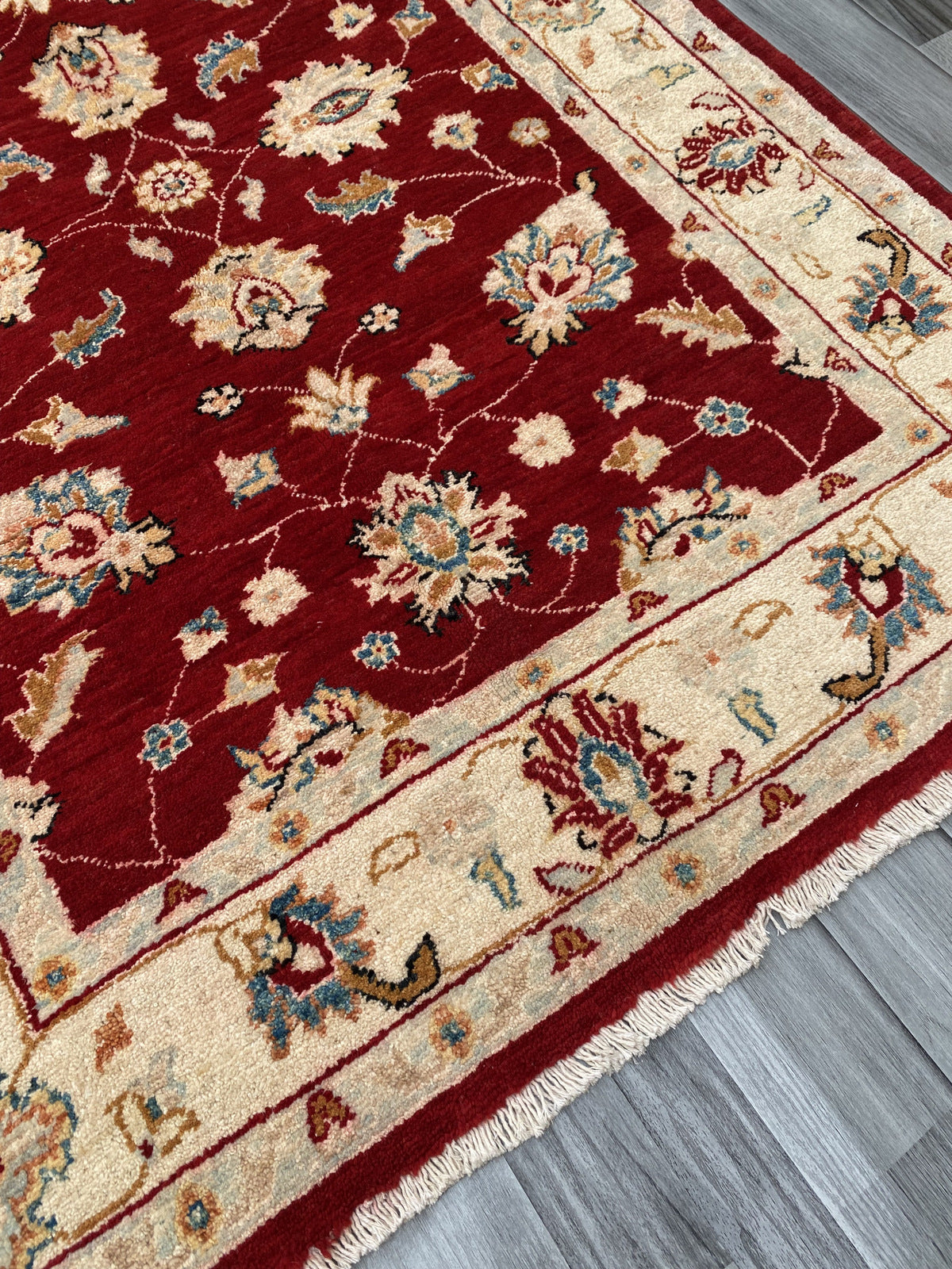 Hand Knotted Chobi Wool Rug | 149 CM x 105 CM SK#389