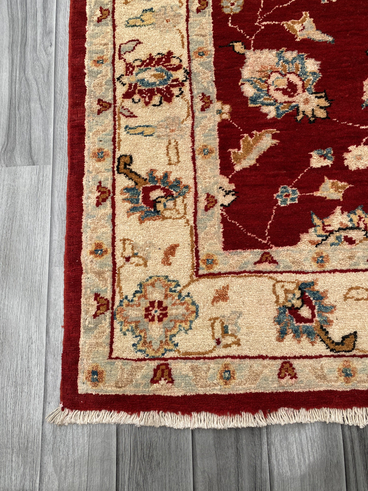 Hand Knotted Chobi Wool Rug | 149 CM x 105 CM SK#389
