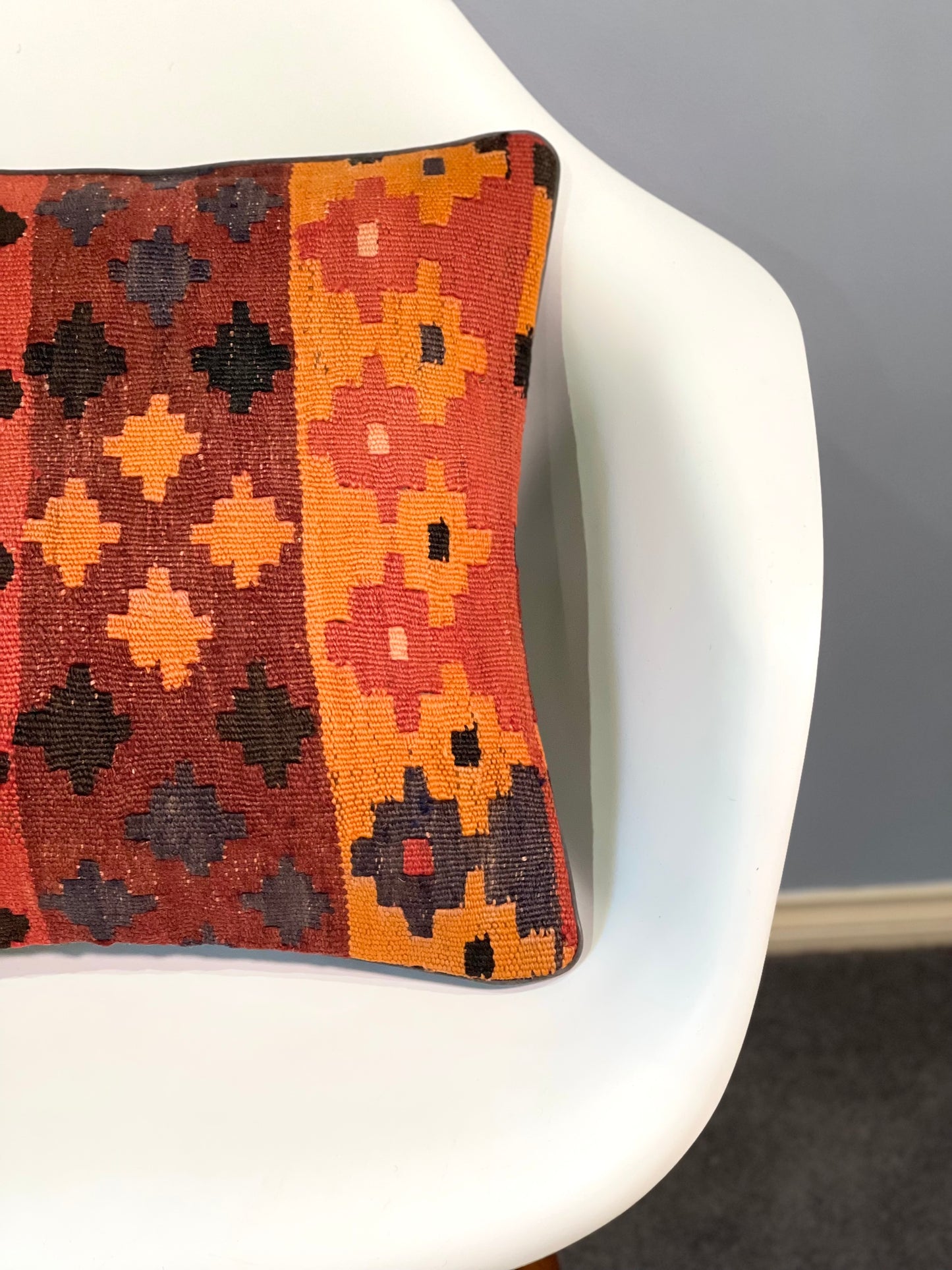 Handmade Traditional Design Cushion Cover 42 CM x 42 CM (AF#300)