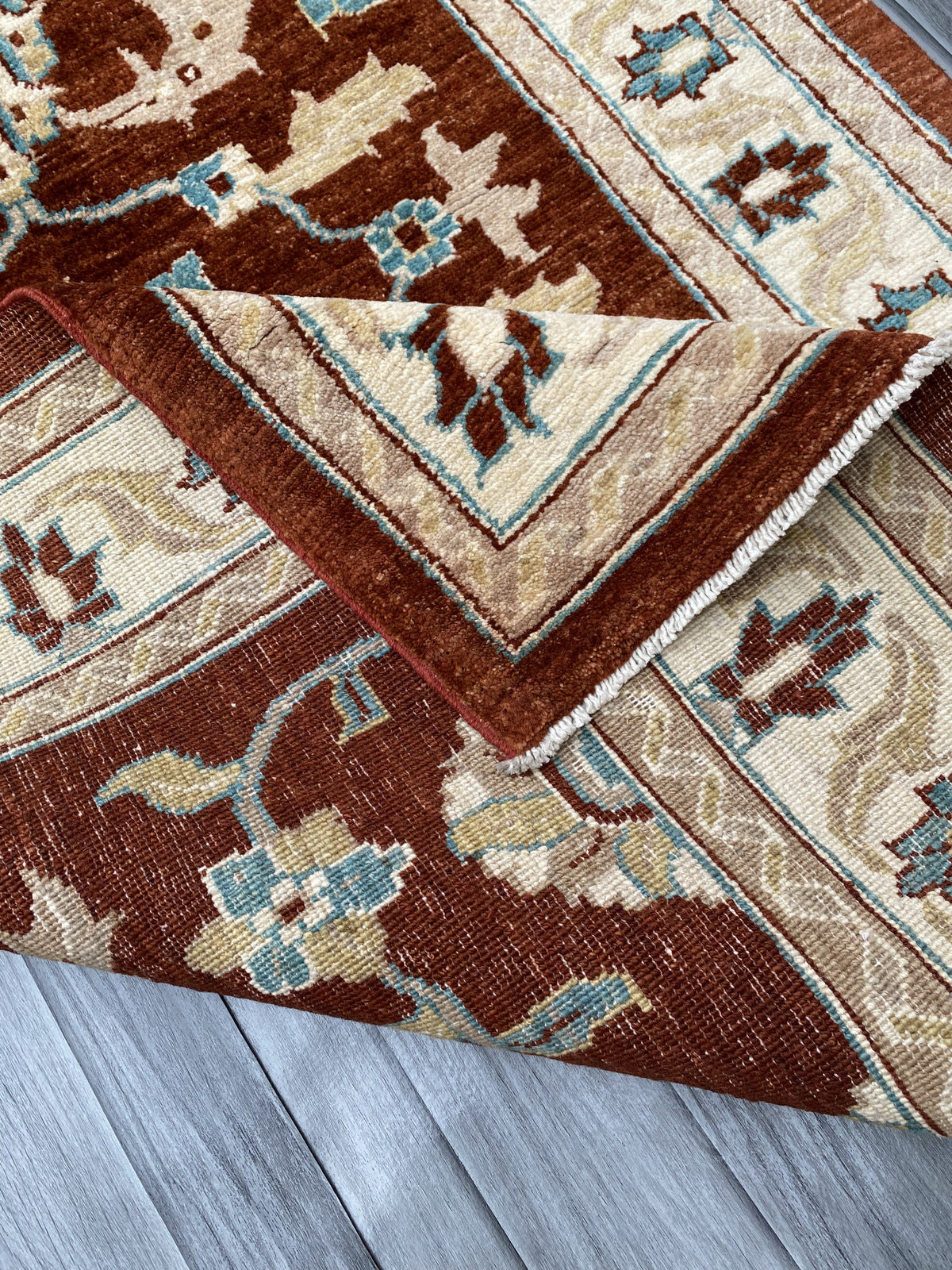 Hand Knotted Chobi Wool Rug | 160 CM x 100 CM SK#392