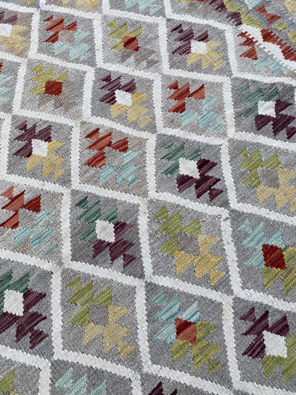 Handmade Flat Weave Kilim Rug |306 CM x 205 CM KAS#98