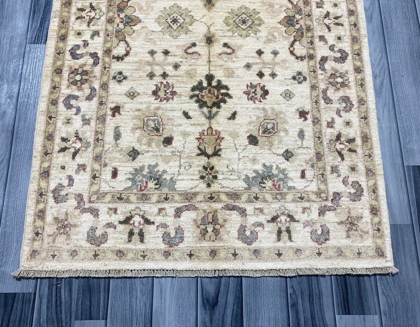 Handmade Fine Quality Chobi Wool Rug ( 128 CM x 85 CM ) SS#63