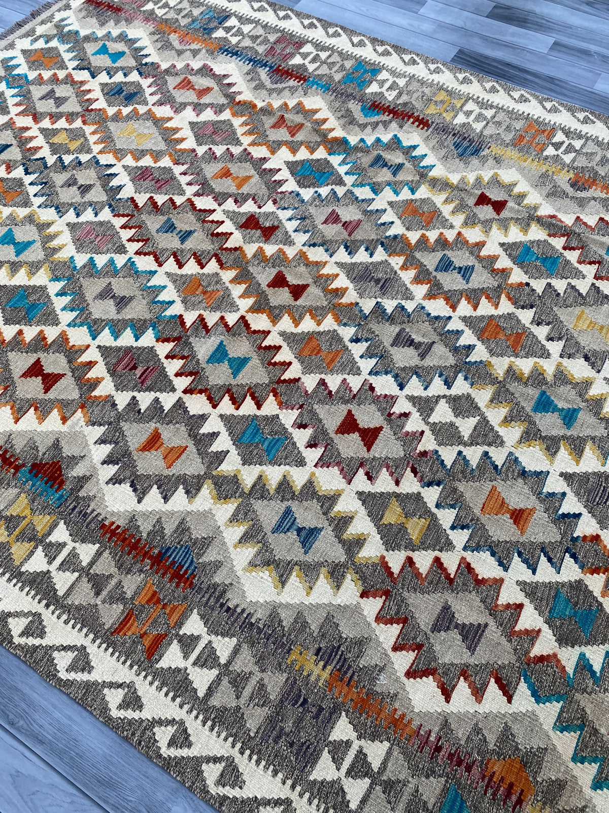 Handmade Flat Weave Kilim Rug |275 CM x 205 CM KAS#99