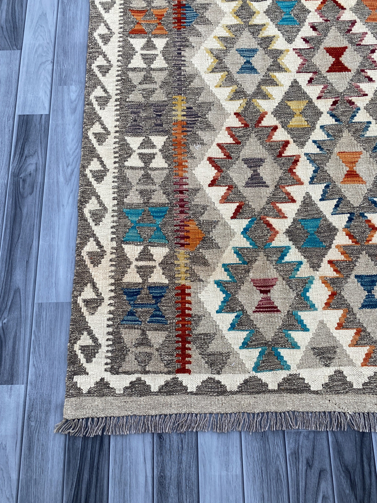 Handmade Flat Weave Kilim Rug |275 CM x 205 CM KAS#99
