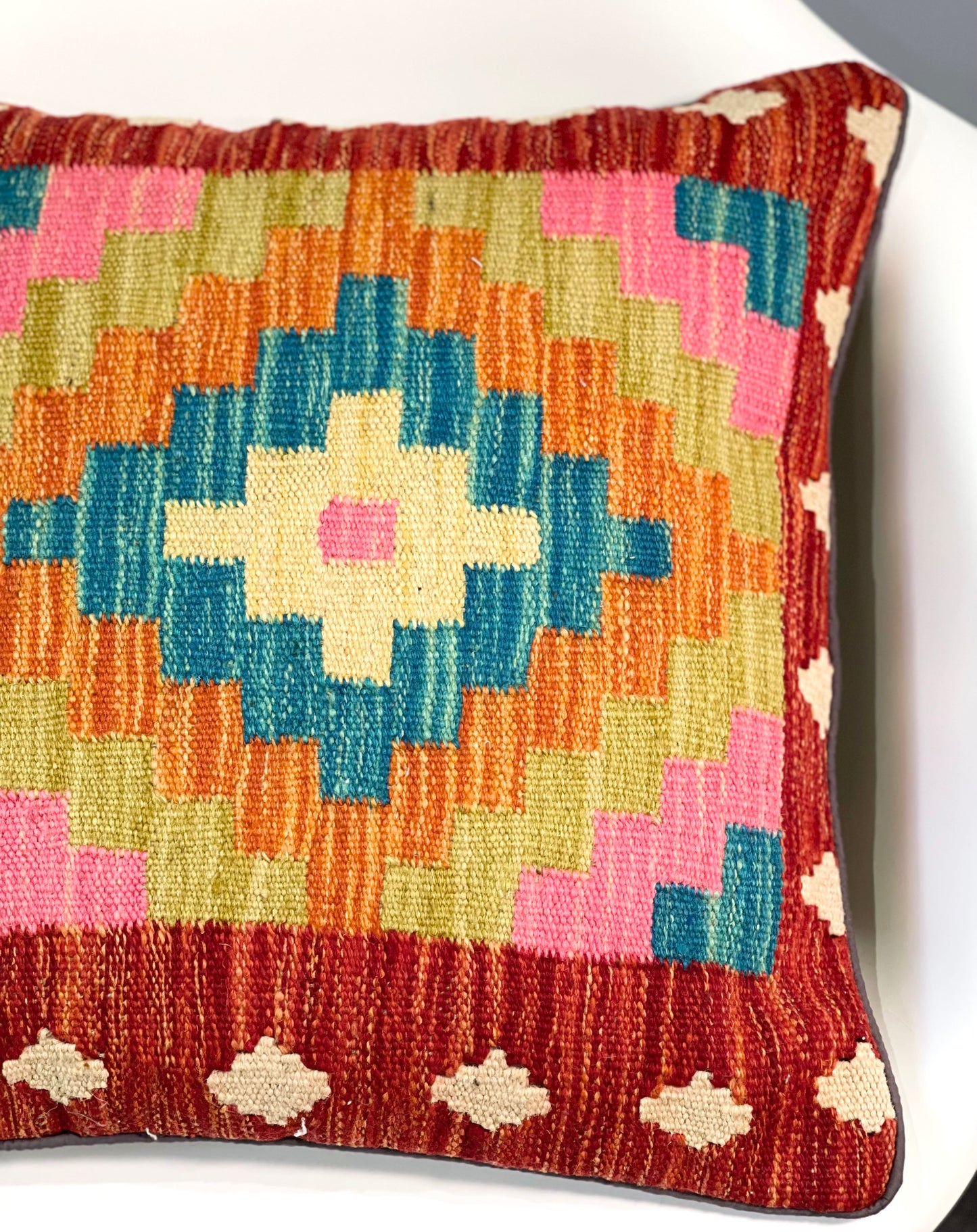 Chobi Kilim Cushion Cover 50 cm x 50 cm ( AF# 306 )