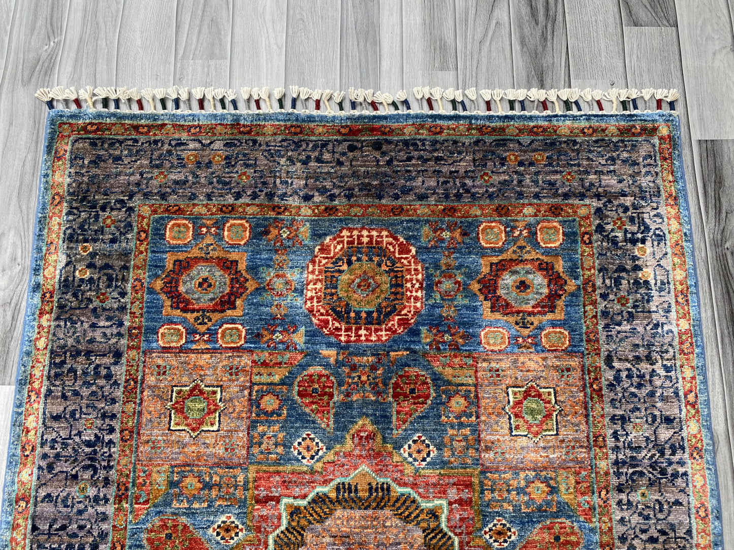 Hand Knotted Chobi Wool Rug | 151 CM x 102 CM SK#396