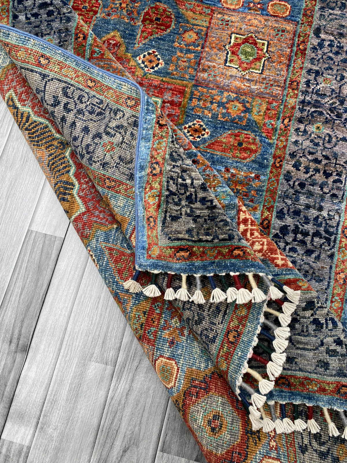 Hand Knotted Chobi Wool Rug | 151 CM x 102 CM SK#396