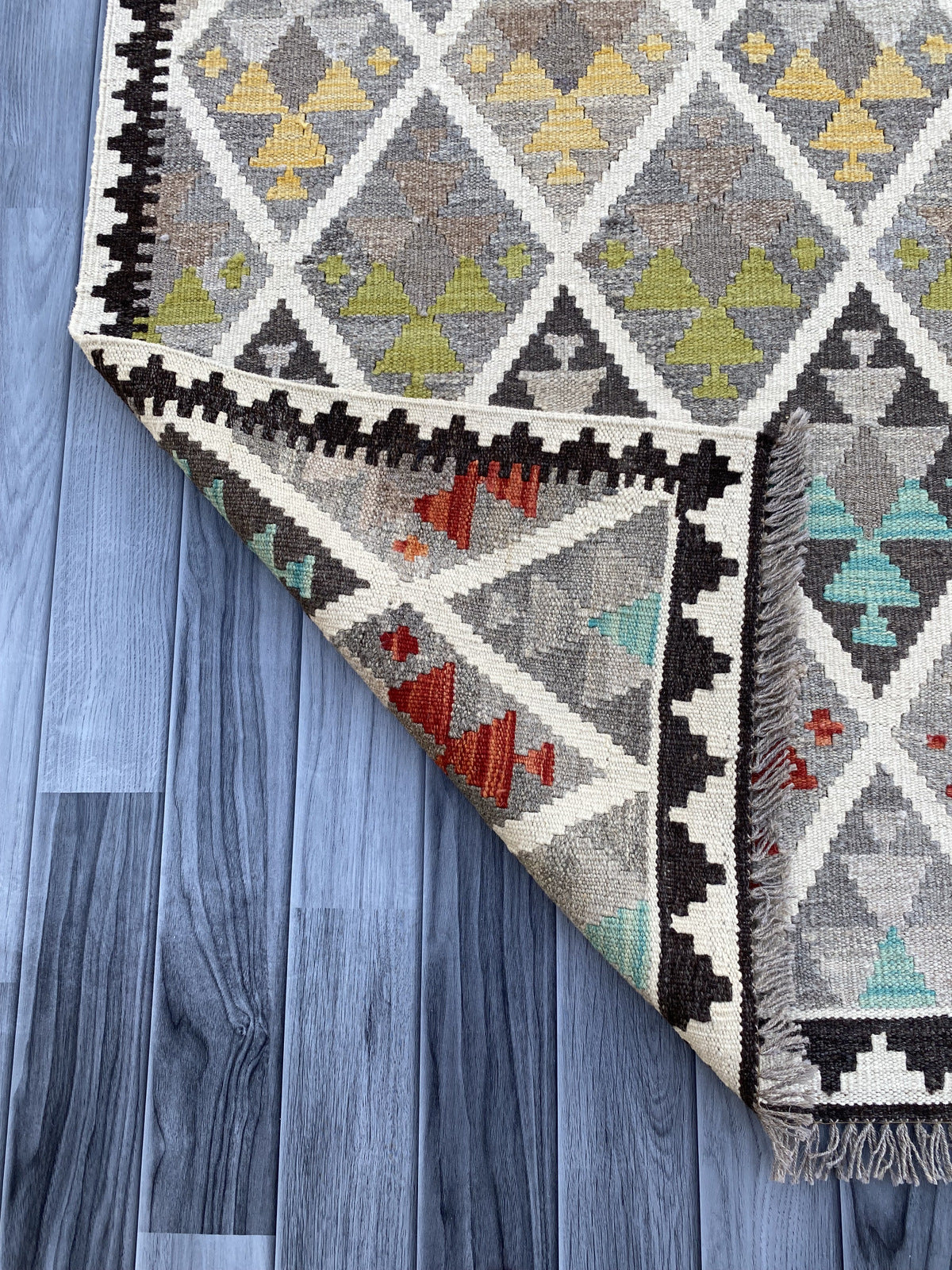 Handmade Flat Weave Kilim Rug |207 CM x 151 CM KAS#92