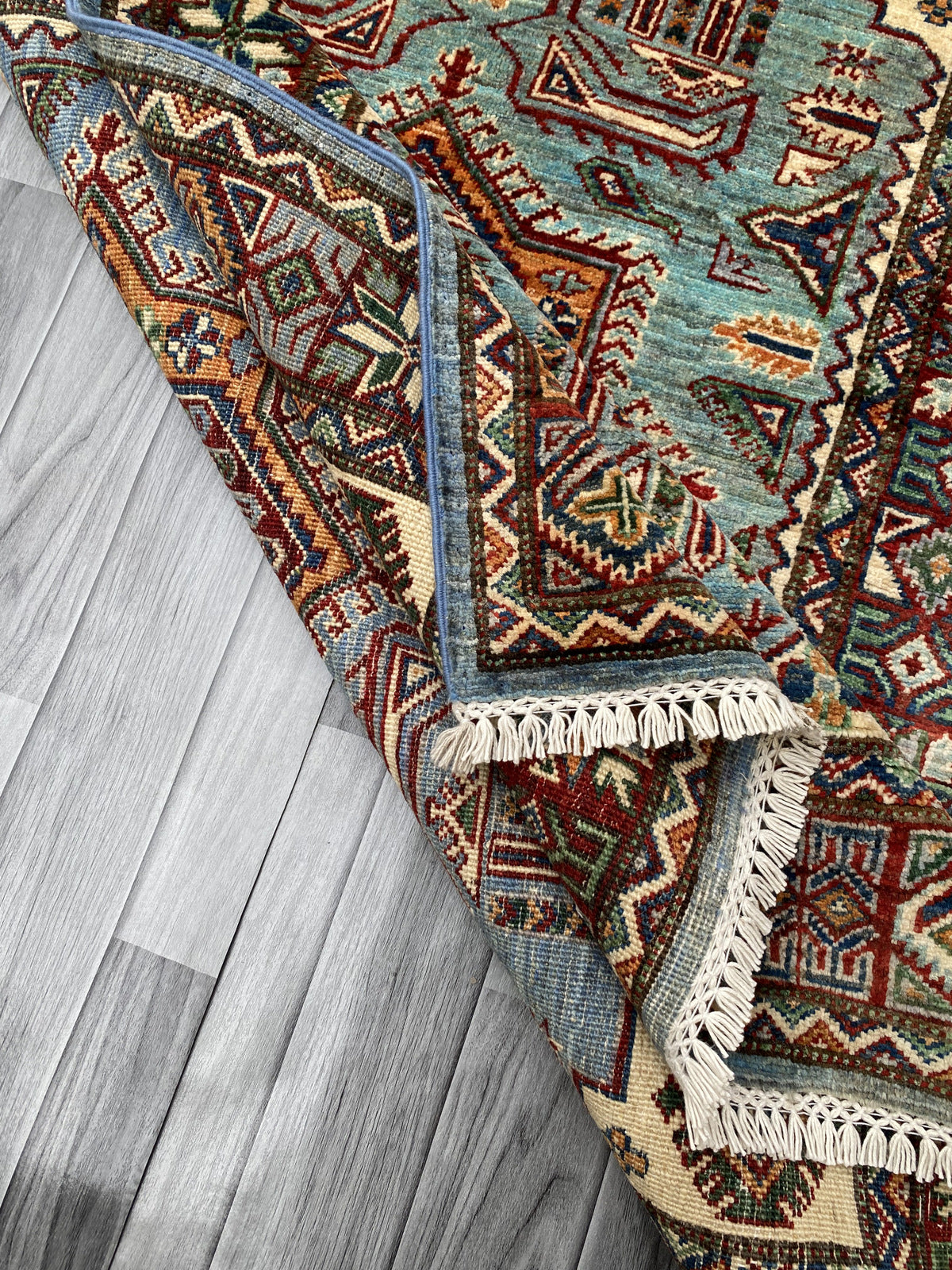 Hand Knotted Chobi Wool Rug | 148 CM x 102 CM SK#397