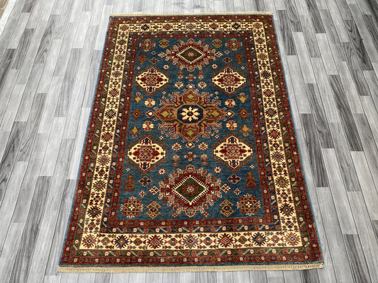 Hand Knotted Chobi Wool Rug | 220 CM x 159 CM SK#399