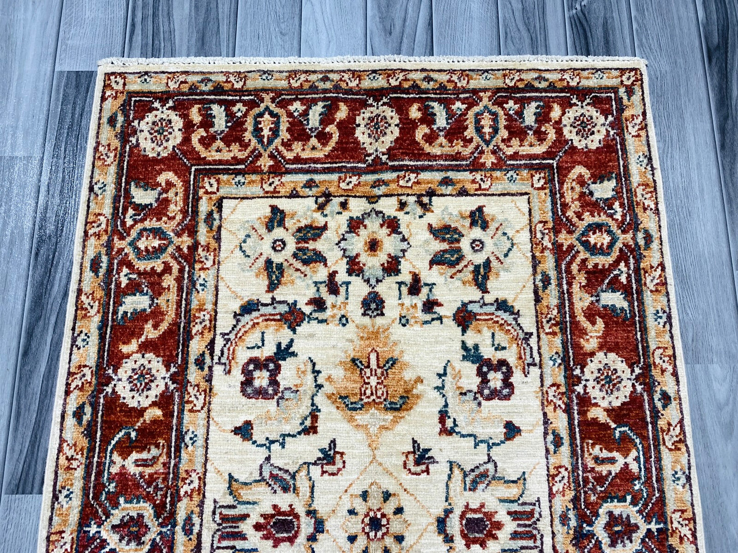 Handmade Fine Quality Chobi Wool Rug ( 125 CM x 80 CM ) SS#57