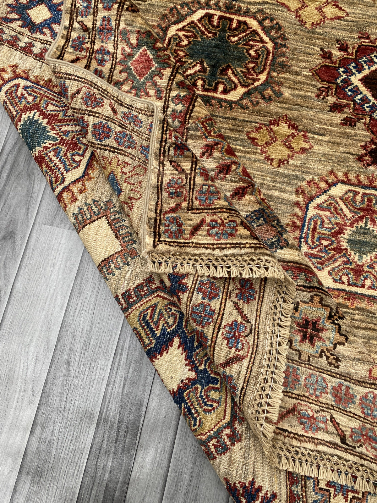 Hand Knotted Chobi Wool Rug | 210 CM x 152 CM SK#400