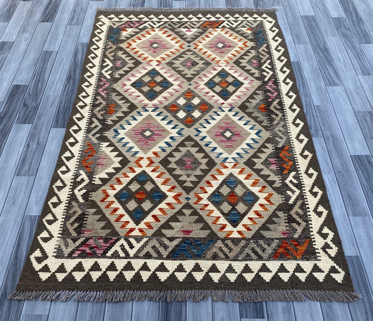 Afghan Handmade Kilim Rug |187 CM x 124 CM KAS#85