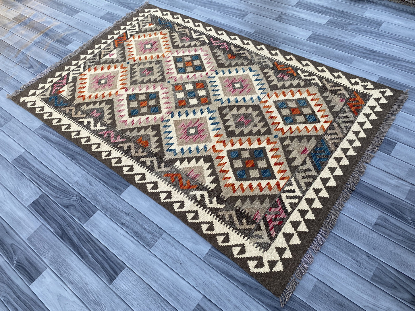 Afghan Handmade Kilim Rug |187 CM x 124 CM KAS#85