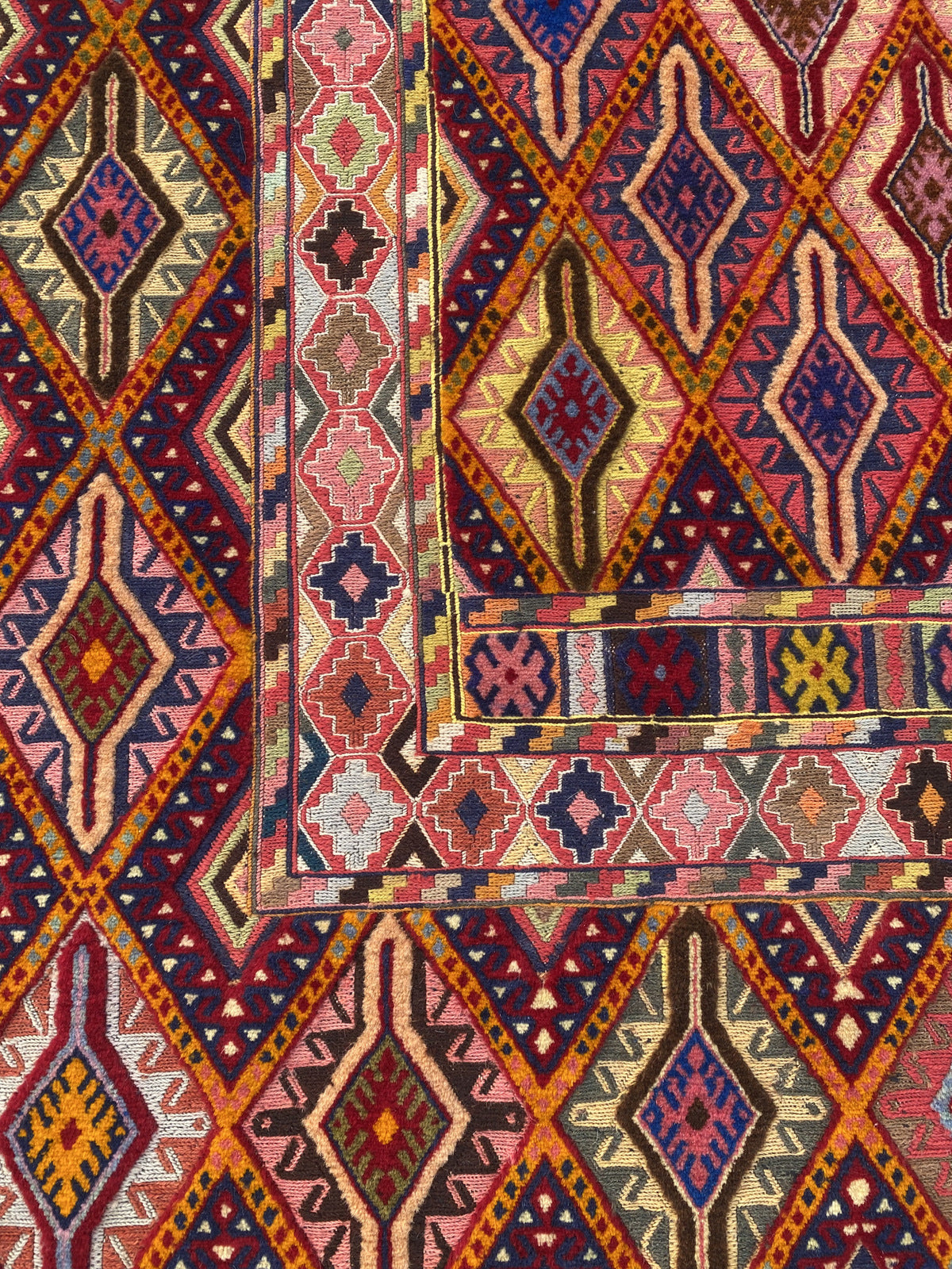 Handmade Afghan Fine Quality Meshwani Rug-#KAS 972