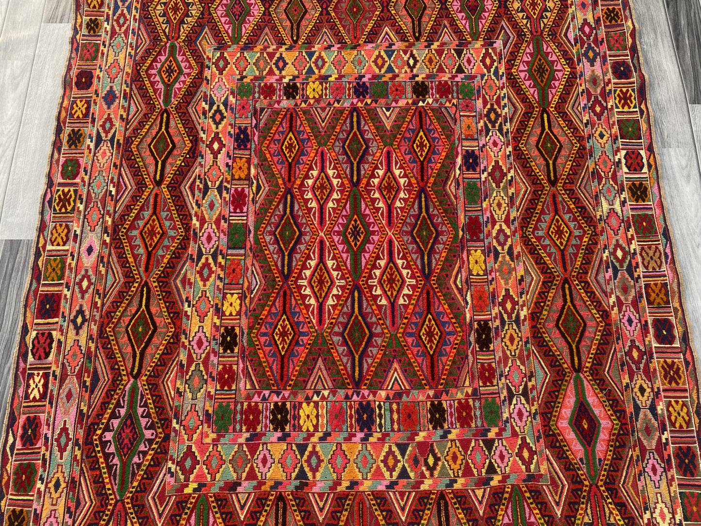 Handmade Fine Quality Meshwani Rug 200 CM x 150 CM KAS # 975