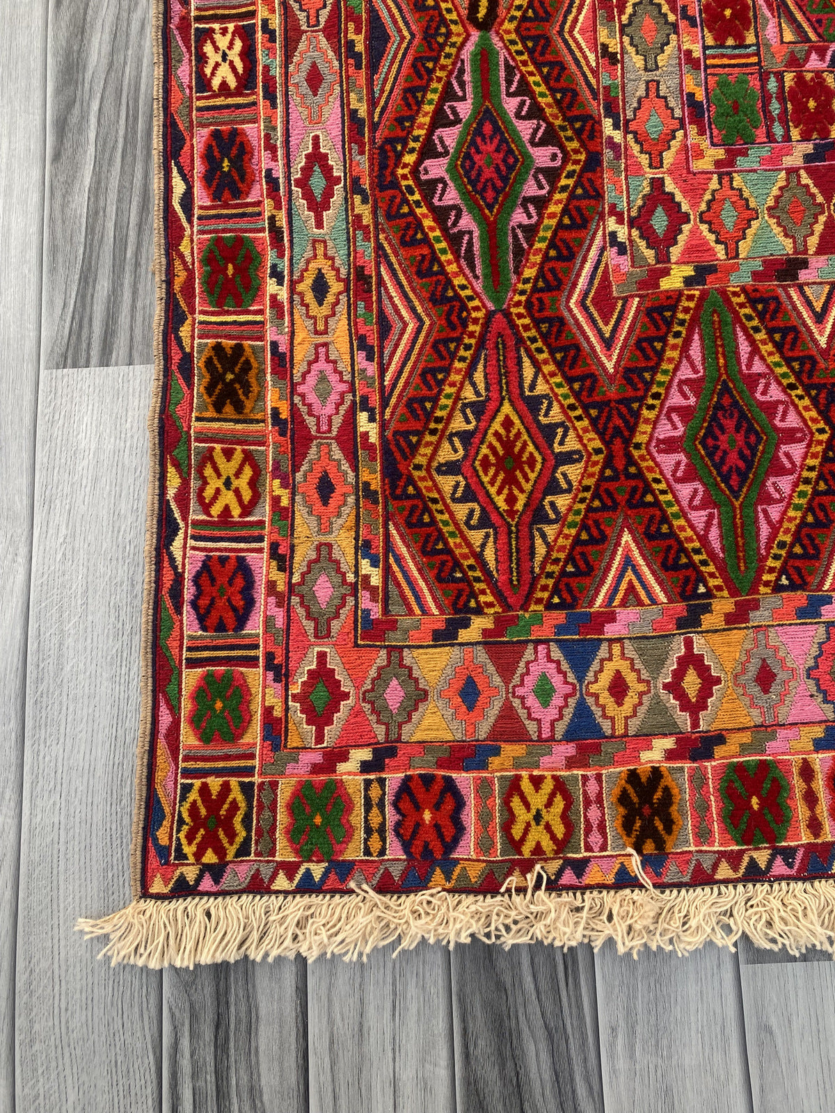 Handmade Fine Quality Meshwani Rug 200 CM x 150 CM KAS # 975