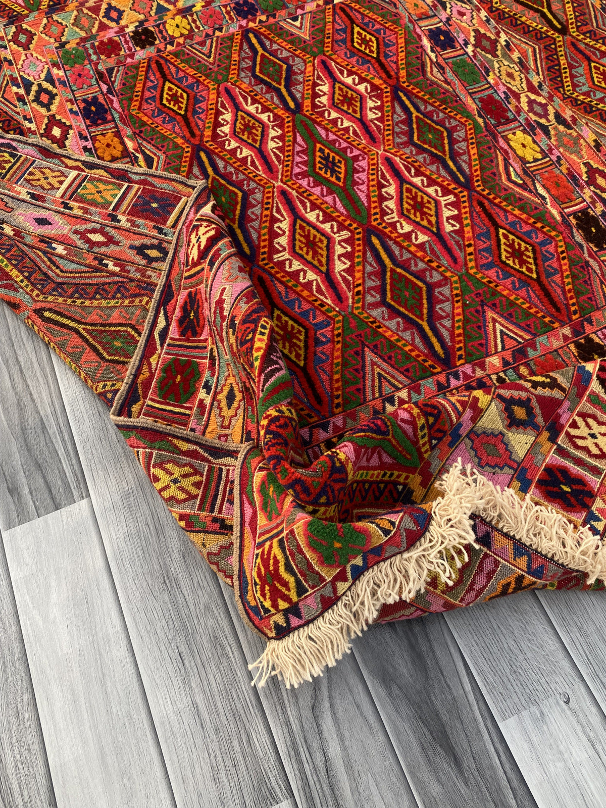 Handmade Fine Quality Meshwani Rug 200 CM x 150 CM KAS # 975