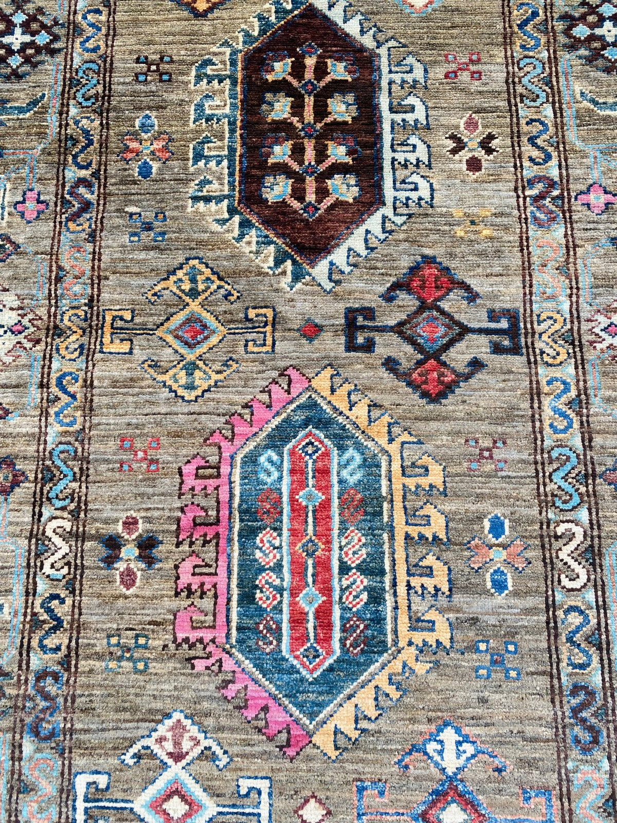 Handmade Chobi Hallway Runner Rug(300CM x 85CM) SS#86
