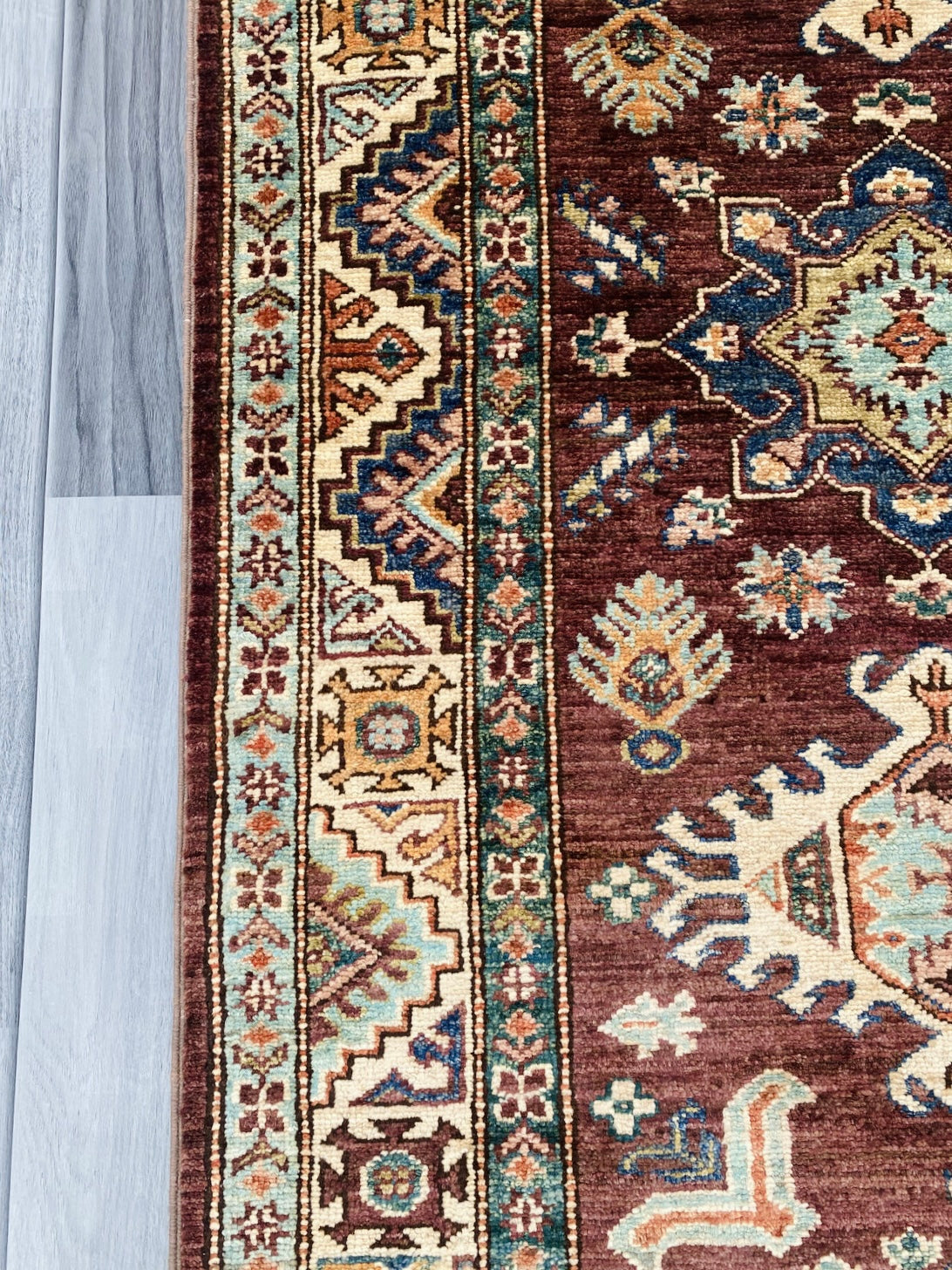 Handmade Chobi Hallway Runner Rug(263CM x 85CM) SS#87
