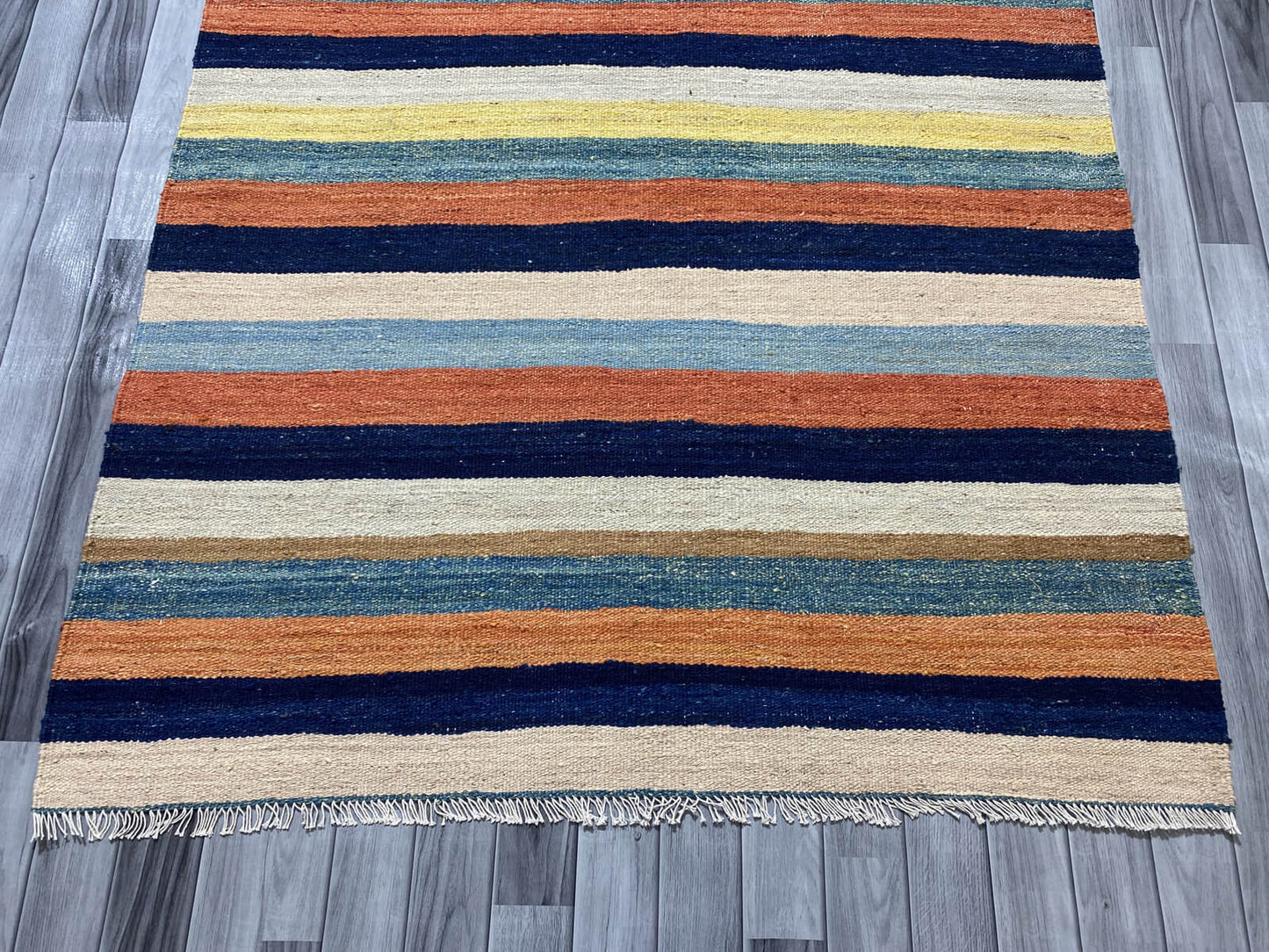 Handmade Flat Weave Kilim Rug ( 185CM x 146 CM ) SK#1029