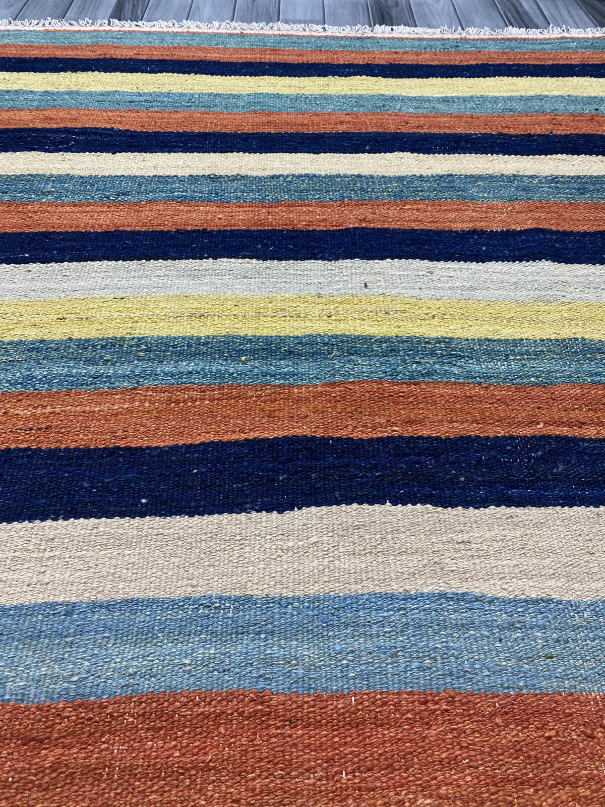 Handmade Flat Weave Kilim Rug ( 185CM x 146 CM ) SK#1029